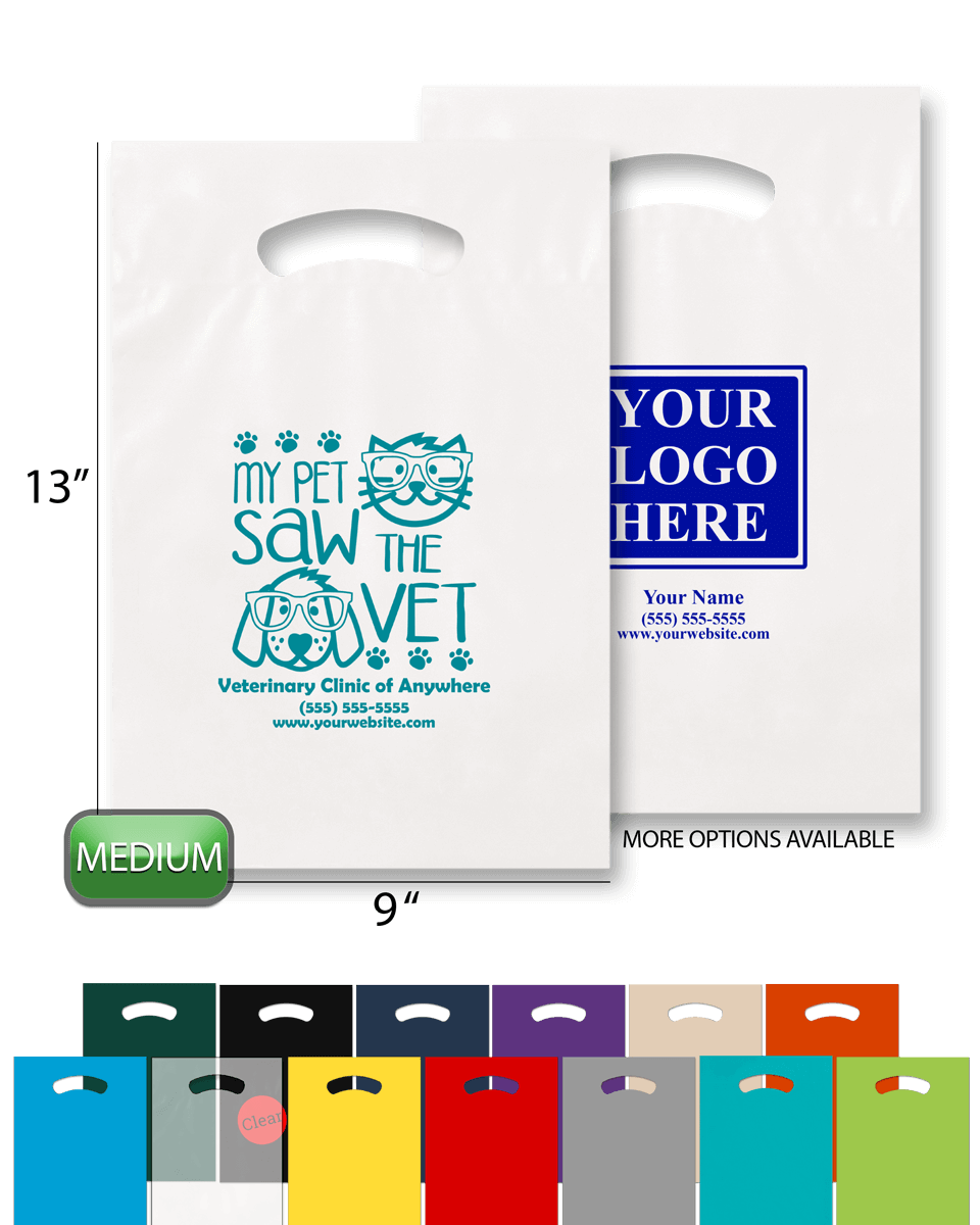 Custom Plastic Bags - Print Promotional Plastic Bags