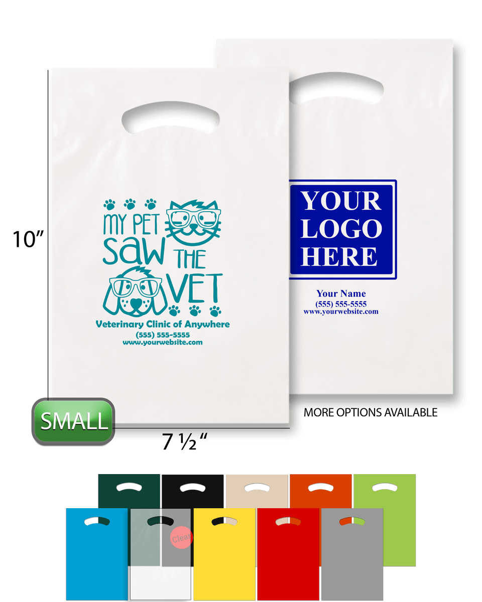 Promotional plastic bags with logo hotsell