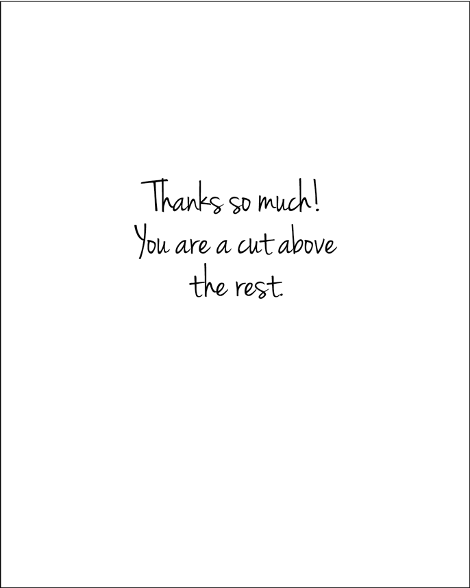 THANKSCISSORS - Secondary Image