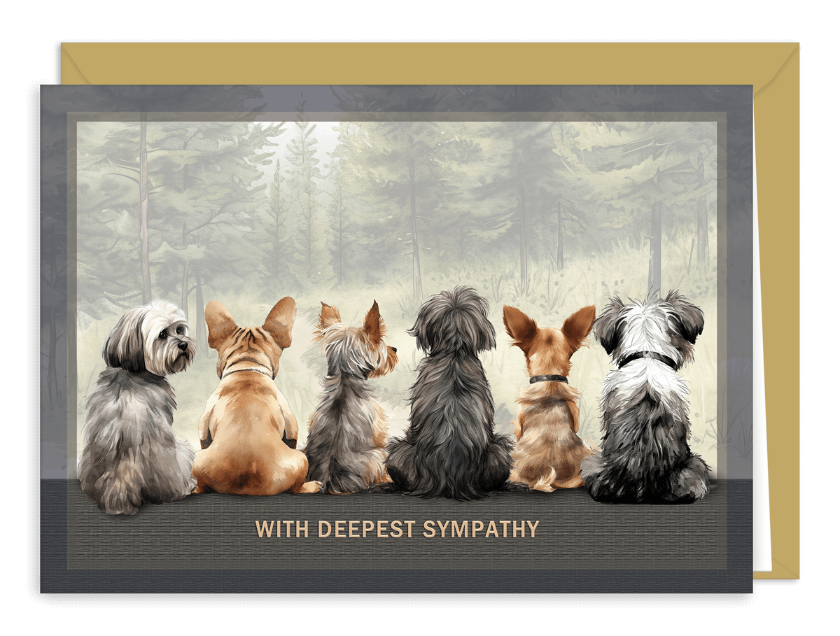 DOG SYMPATHY CARD