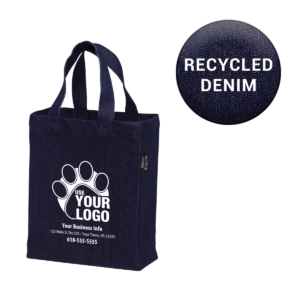 personalized denim bag