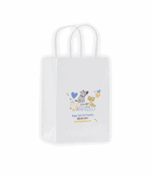 personalized paper bag for veterinarians